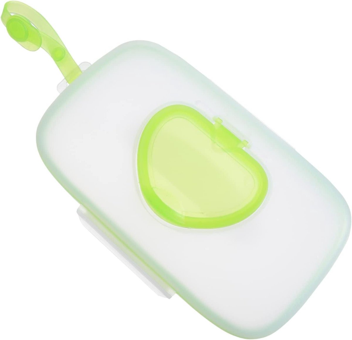 Babydoekjes Dispenser - Vochtige Doekjes Box - Onderweg Hygiëne - Lichtgewicht Draagbaar - 1 Stuk - Groen
