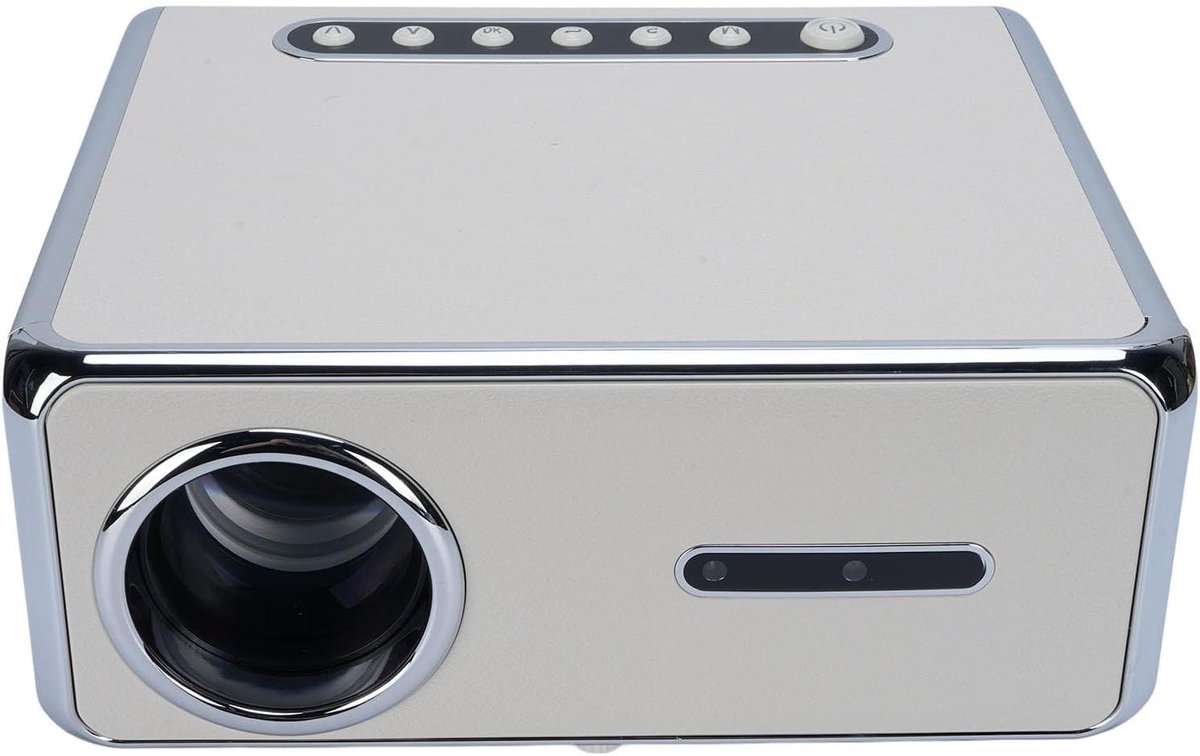 Draagbare Filmprojector - Mini Beamer - Thuisbioscoop Creëren - 150 Inch Scherm - 1080P HD - Zwart
