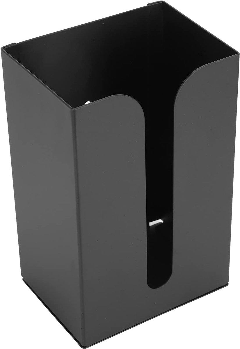 Dailygoods- Tissuebox Wandmontage - Tissuebox Houder - Dispenser - Aluminium - Badkamer - Ruimtebesparend - Tissuedispenser