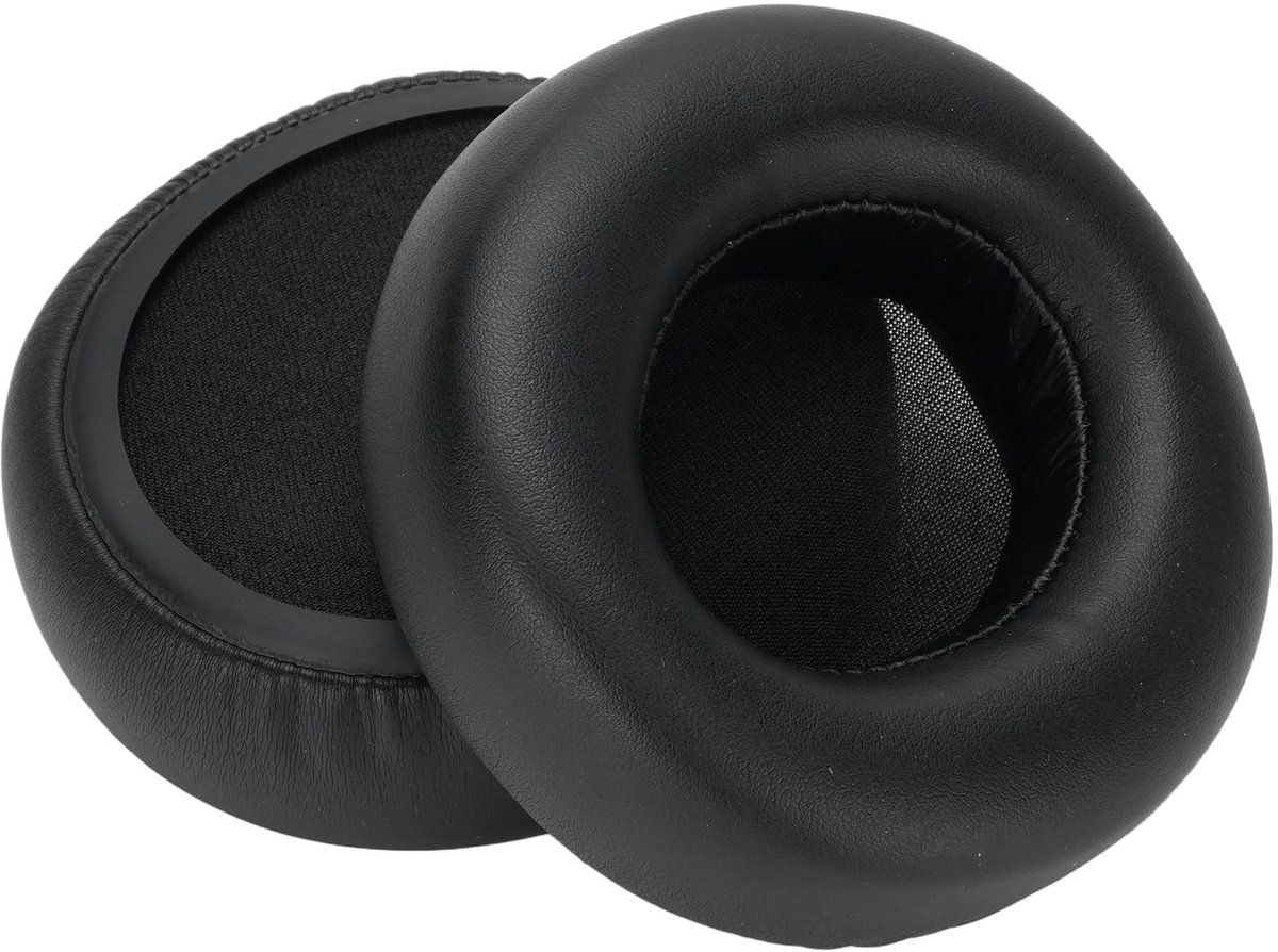 Dailygoods- Oorkussens Vervangend - Comfortabele Earpads - Traagschuim - Leer - Voor RB-M700B/RB-M500B/RB-M300B/RB-M500BE-K - 2 Stuks - Hoofdtelefoon Kussens