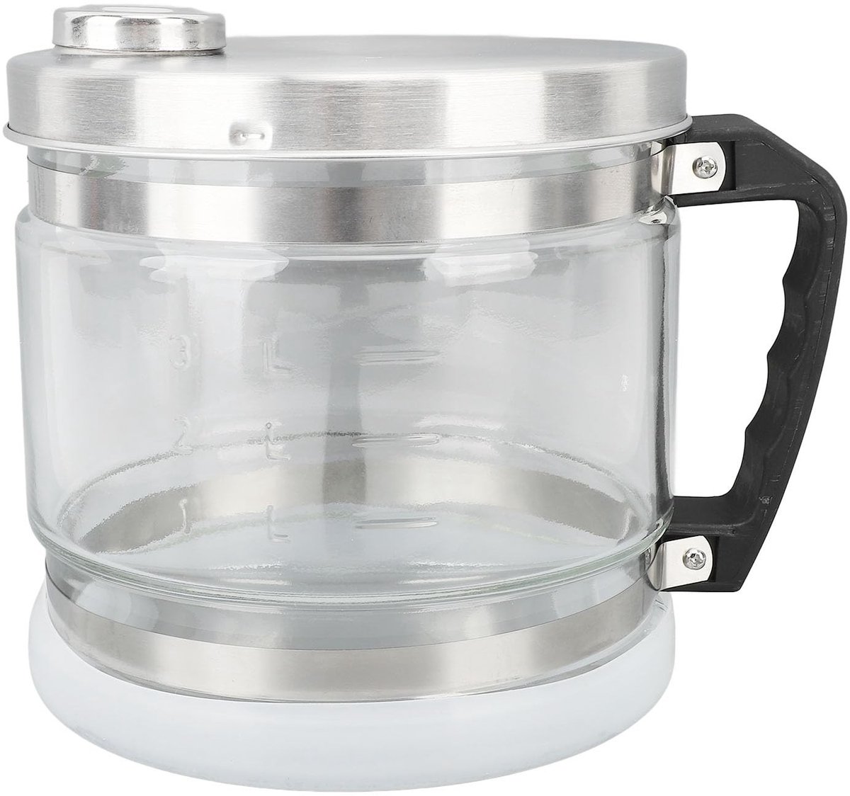 Dailygoods- Watercontainer 4L - Opvangfles voor Gedestilleerd Water - Glazen Pot - Duurzaam - Temperatuurbestendig - Veilig in Gebruik