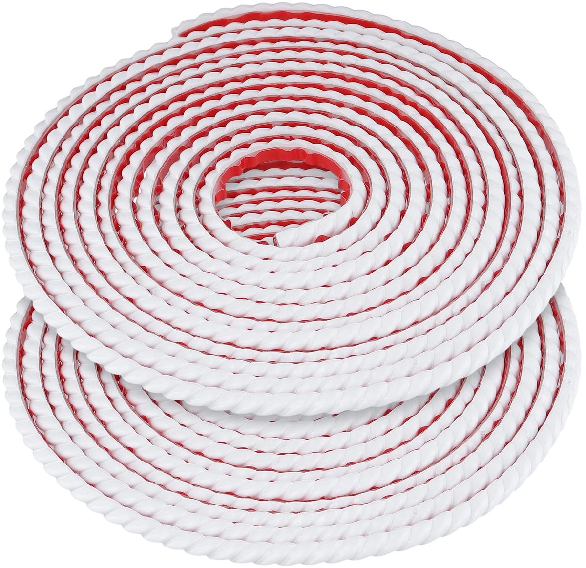 Dailygoods- Wandbekleding Zelfklevend - Wandlijst - Decoratieve Strip - PVC - 5 m x 10 mm - Eenvoudige Montage