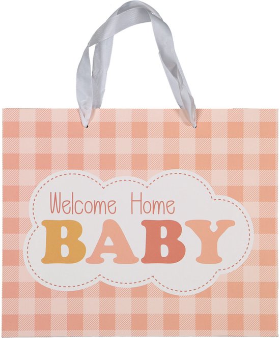 Baby Geschenkset 6-delig - Kraamcadeau Newborn - Romper, Legging, Slabbetje, Muts & Sokken met Cadeautas - Maat 62/68 — afbeelding 5