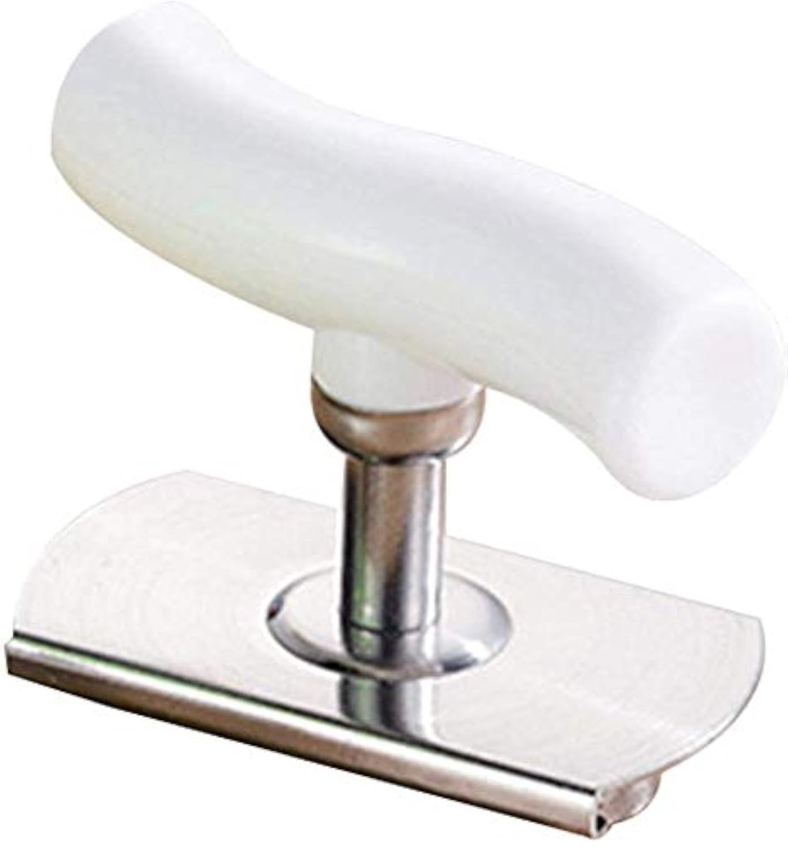 Dailygoods- Dekselopener Handmatig - Universele Pottenopener - Blikopener voor Ouderen - Roestvrij Staal - Antislip Handvat - Hoogwaardige Kwaliteit - Blikkenopener