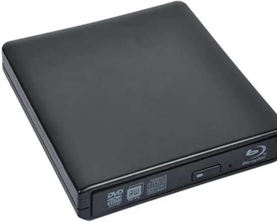 Externe Blu-ray Brander - Optische Drive Recorder - Films Kijken - SuperSpeed USB 3.0 - 4K Playback - Zilver — afbeelding 2
