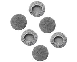 6 stuk ultra-fijne microvezeldoek, accessoires, raamstofzuigerdoek, geschikt voor Hobot Borui tweede generatie 188/168/198/388 raamwismachine, glas schoonmaakdoek