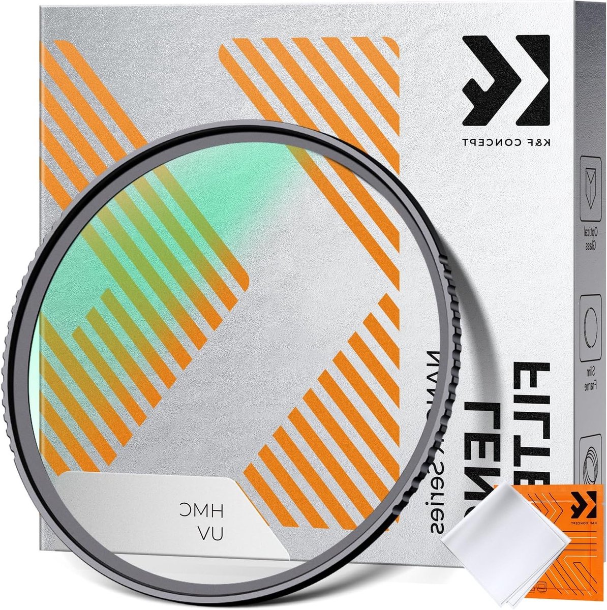 UV Beschermfilter voor Camera Lens 67mm met Nano Coating en Schoonmaakdoek - Hoge Kwaliteit en Duurzaamheid