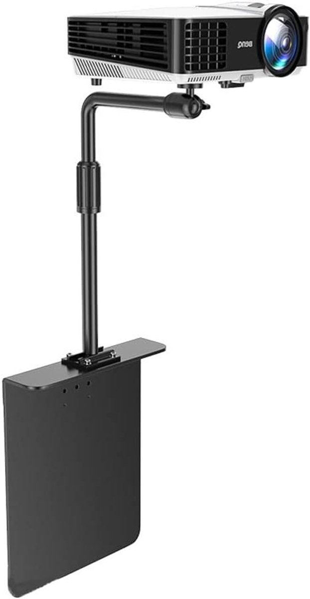 Projector Beamer Beugel - Projector Mount Stand - Presentaties Kantoor - 90 Graden Roteerbaar - 3000 Grams - Zwart