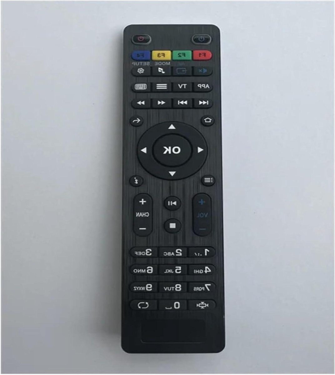 Afstandsbediening - Universele bediening - Televisie Kijken - Specifieke Modellen - 2.5 cm - Zwart