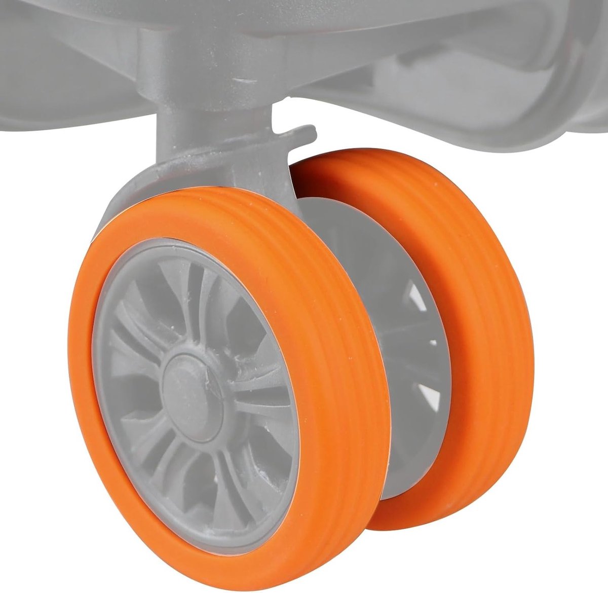 Set van 8 Beschermhoezen voor Spinner Kofferwielen - Ideaal voor Reisbagage en Kofferbescherming