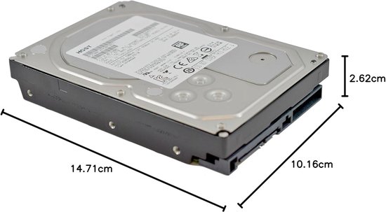 Interne Harde Schijf - Hdd Opslag - Server Opslag - Enterprise Grade - 6TB - Zilver van Interne Harde Schijf — afbeelding 5
