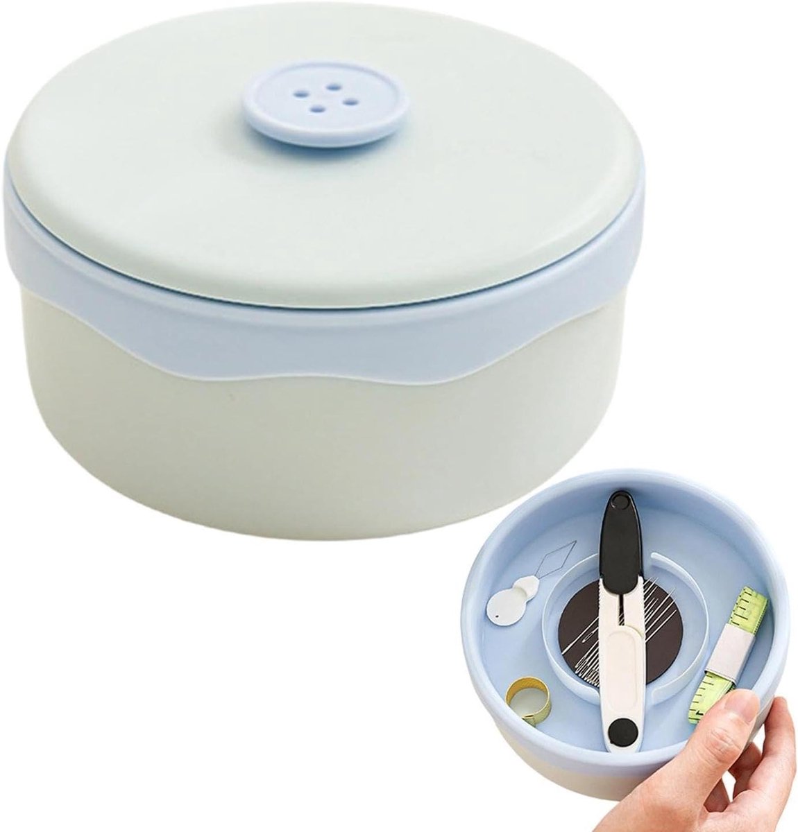 Naaidoos - Mini Naaiset - Kleding Repareren - Magnetische Naaldhouder - 12.5 cm - Niet gespecificeerd