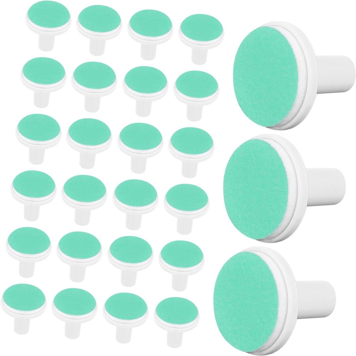 Vervangende Nagelvijl Pads - Nageltrimmer Accessoires - Baby Nagels Verzorgen - Veilig en Praktisch - 10 Stuks - Groen