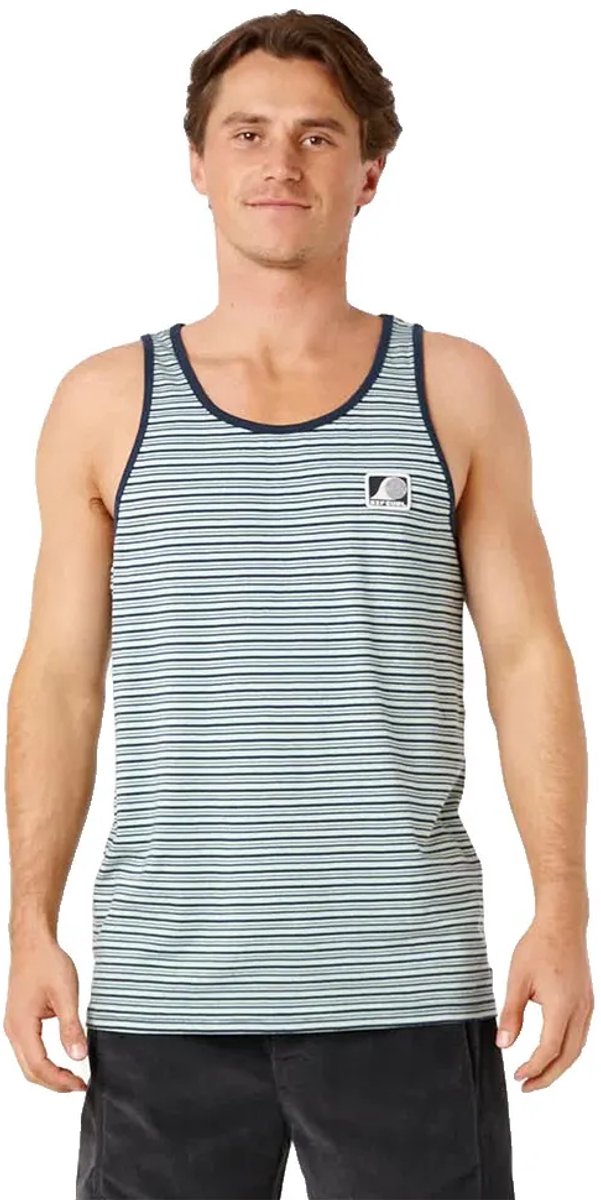 Rip Curl Aots Mouwloos T-shirt XL Man Blauw