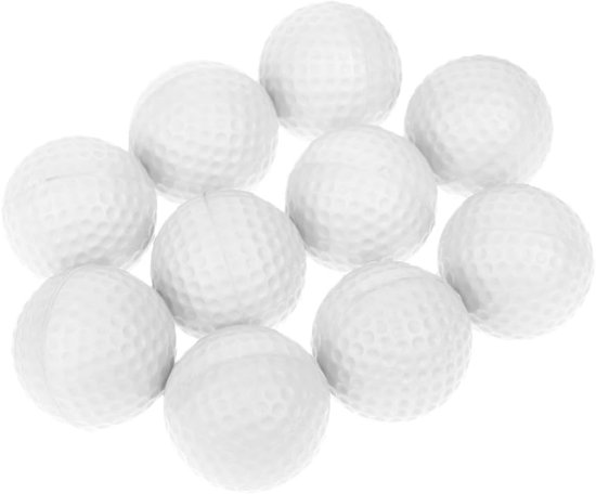 Schuim Golfballen - Oefen Golfballen - Golf Oefenen - Zacht Flexibel Lichtgewicht - 4.2 cm Diameter - Wit — afbeelding 3