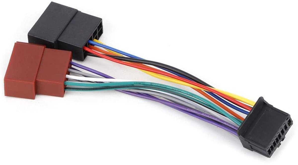 Dailygoody - Auto Radio Kabels - Stereo Harness - Eenvoudige installatie - Mini ISO Connector - Geschikt voor Pioneer - 16-Pin naar 8-Pin