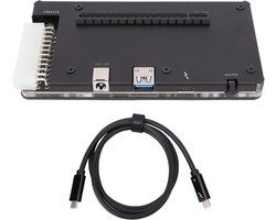 Externe GPU Dock - Grafische Uitbreiding - Videobewerking Gaming - Plug and Play - PCIE 16X Slot - Aluminium