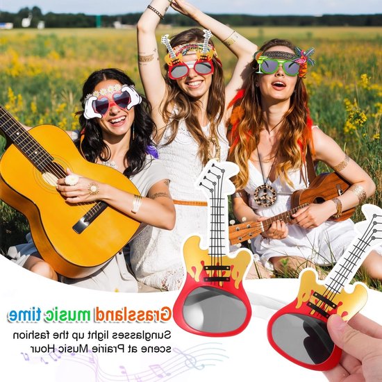 Unieke Hawaii geïnspireerde grappige zonnebrillen voor feesten, fotomomenten en accessoires voor kinderen en volwassenen — afbeelding 5