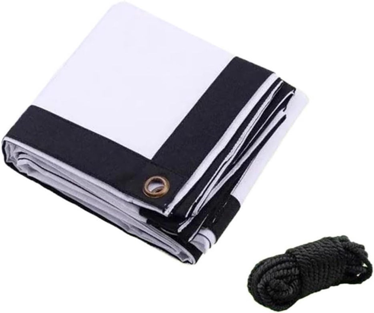 Projectiescherm - Opvouwbaar Scherm - Thuisbioscoop Film - Kreukvrij Oxford Doek - 200 Inch - Wit