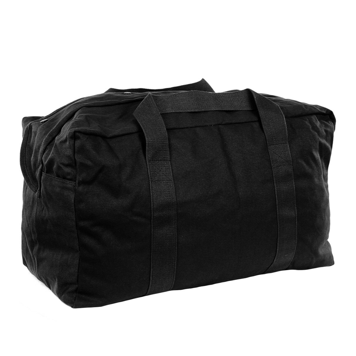 Pilotentas canvas zwart