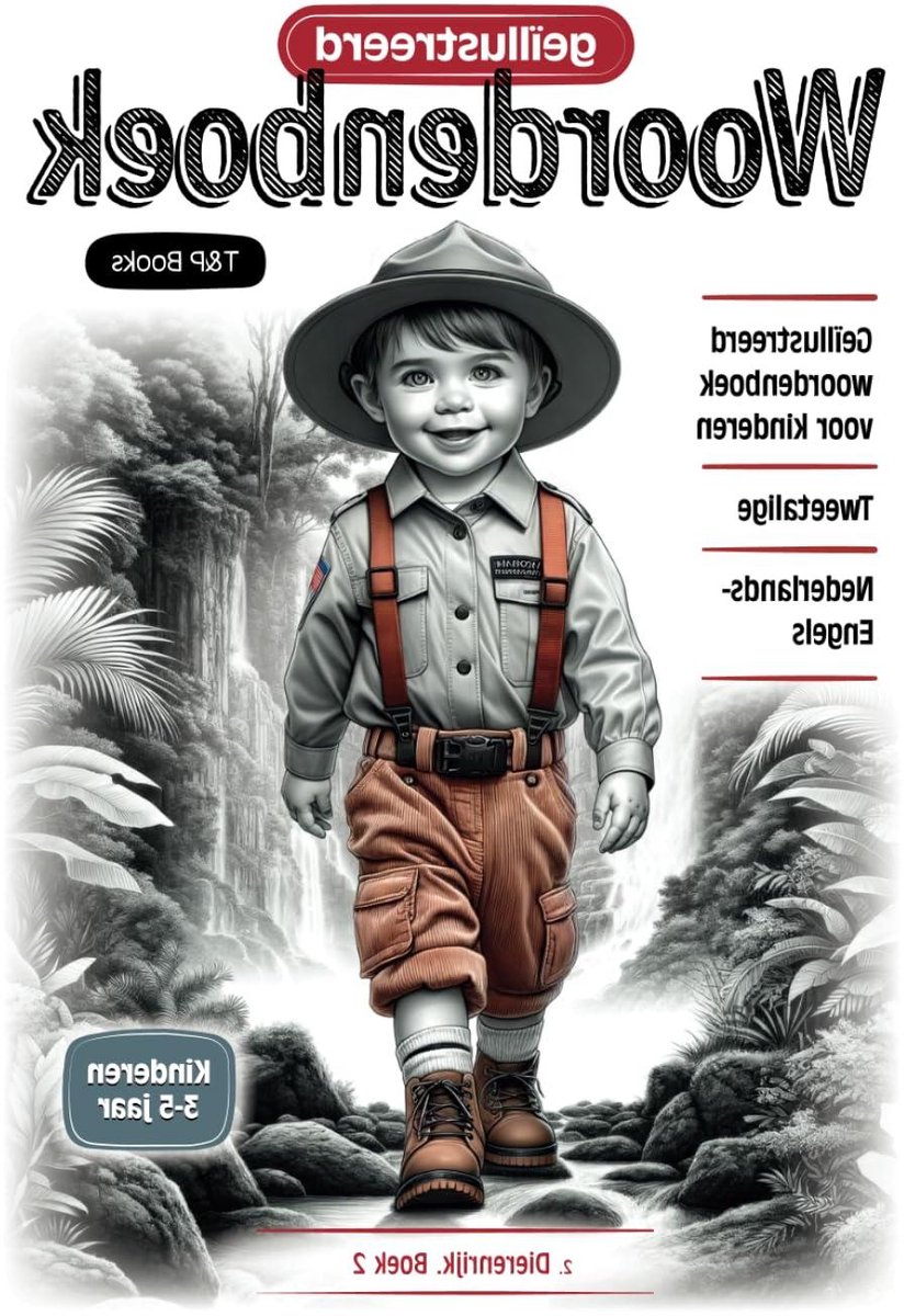 Woordenboek Nederlands Engels - Tweetalig Kinderboek - Woorden Leren - Grote Kleurrijke Afbeeldingen - 78 Pagina's - Full Color