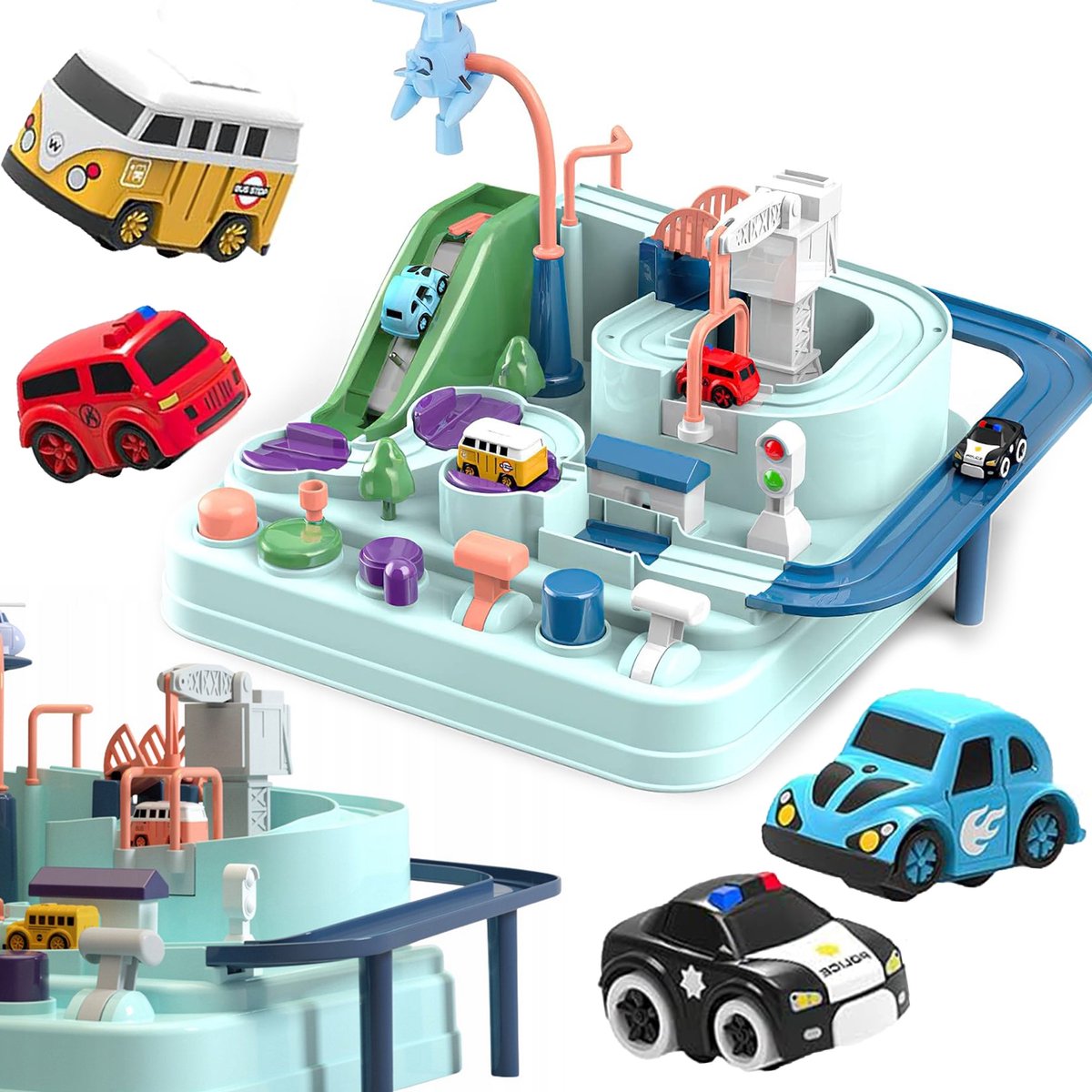 Woopie Interactief autobaan-auto-avontuur - UNI