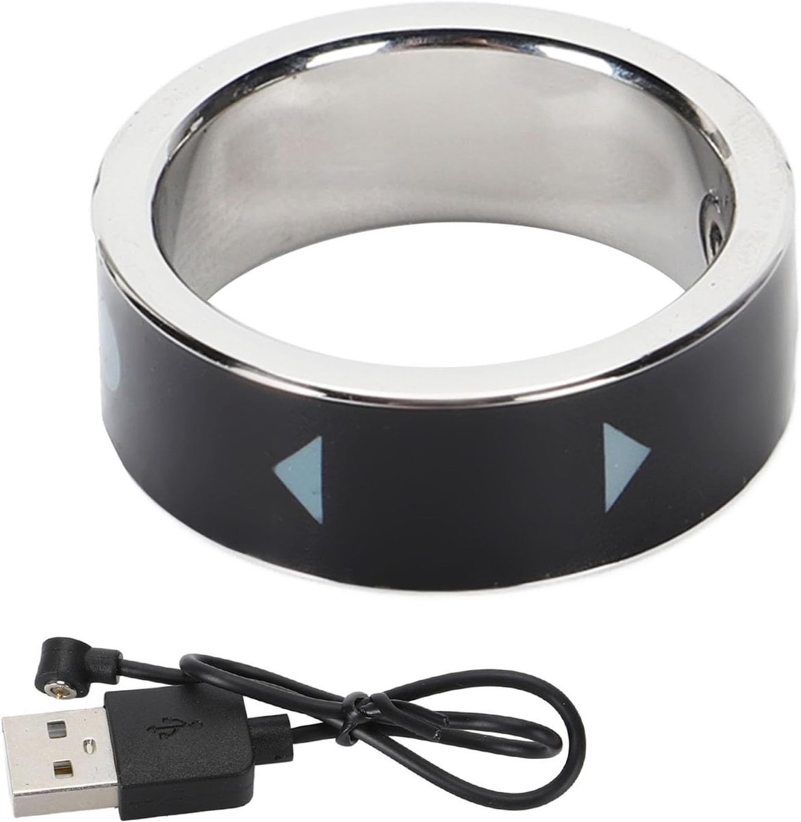 Slimme Bluetooth Ring voor Pagina Omzetten en Video Opnames, Compacte Scroll Ring voor Camera en Presentaties, Maat 20