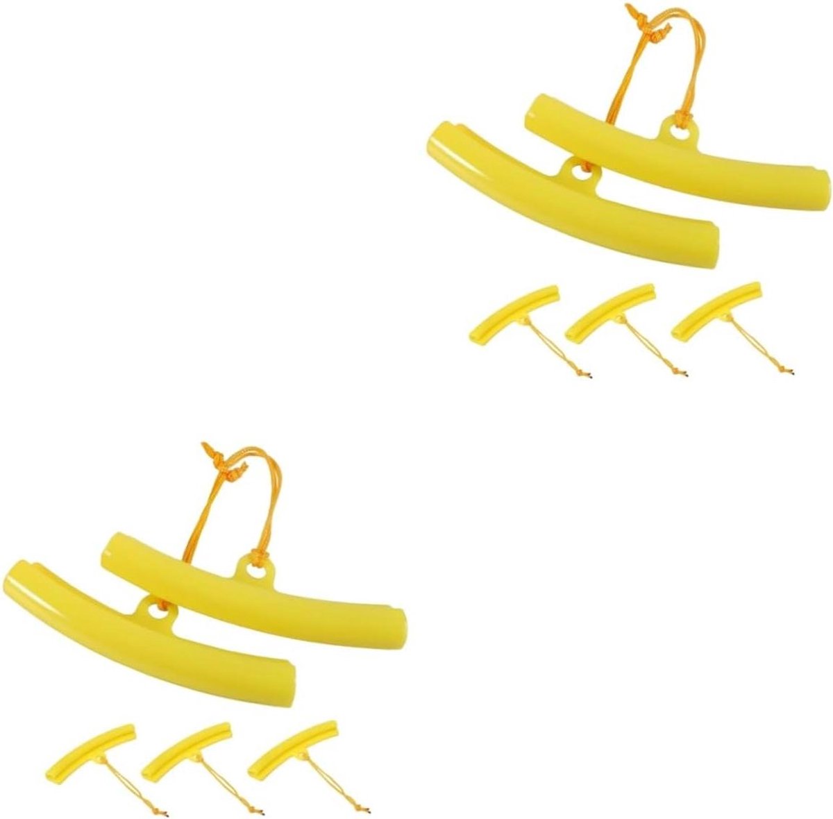 Velgbeschermers Bandenwissel - Velg Bescherming - Wielen Beschermen - Voorkomt Krassen Schade - 15 cm - Geel