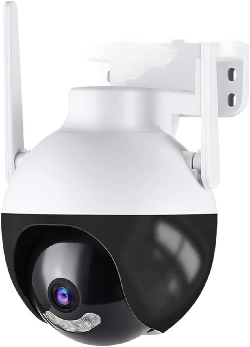 Beveiligingscamera - PTZ Camera Dome Camera - Huis Beveiligen - AI Menselijke Detectie - 4MP + 128GB - Universeel