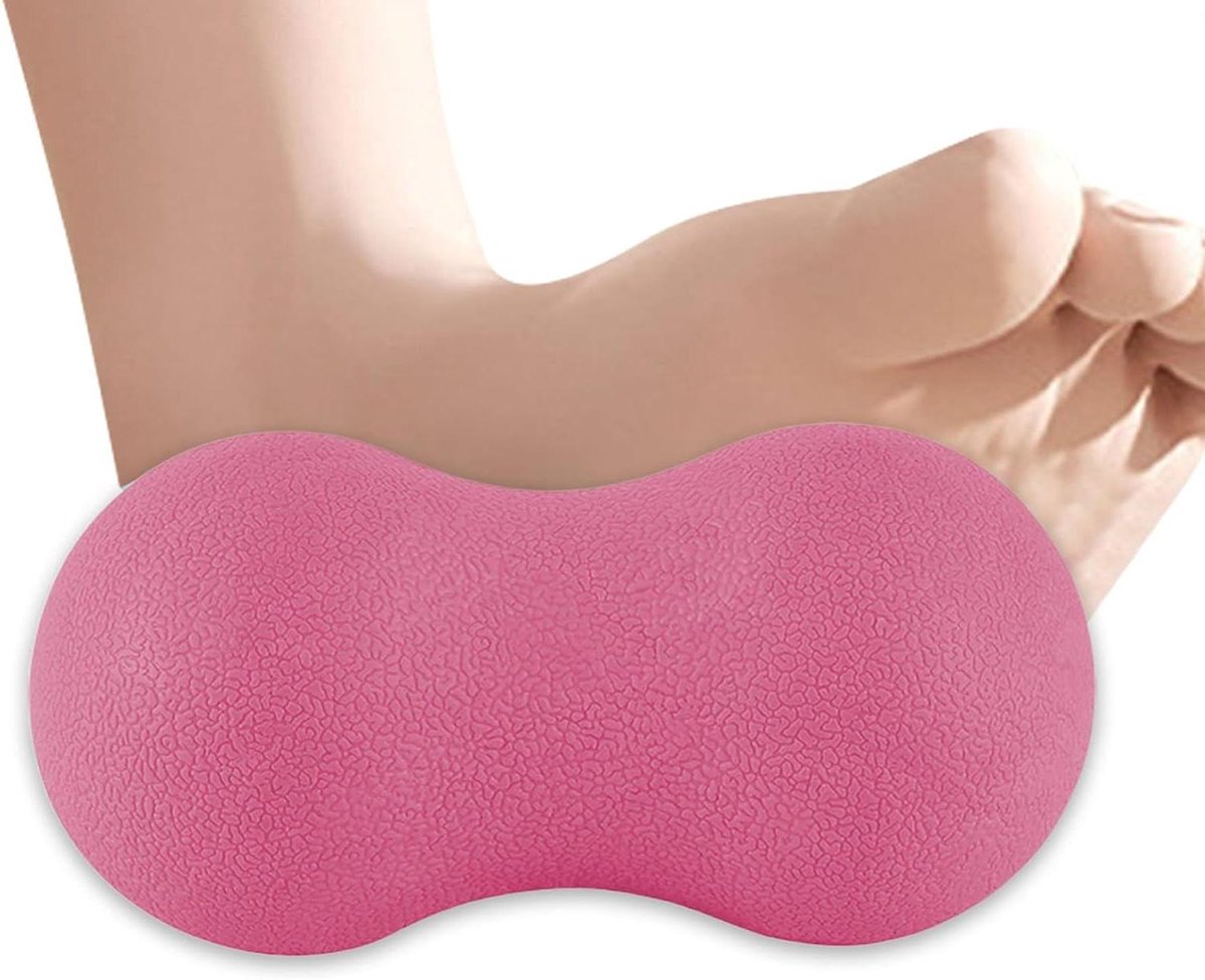 Trigger Point Bal - Massage Bal - Spierherstel - Diepe Weefsel Release - 14 x 7 x 4 cm - Zwart