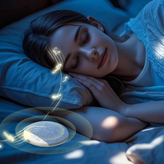 Kussen Speaker - Slaap Audio - Ontspannen Luisteren - Auto Off Timer - 9.6 x 1.1 cm - Zwart — afbeelding 2