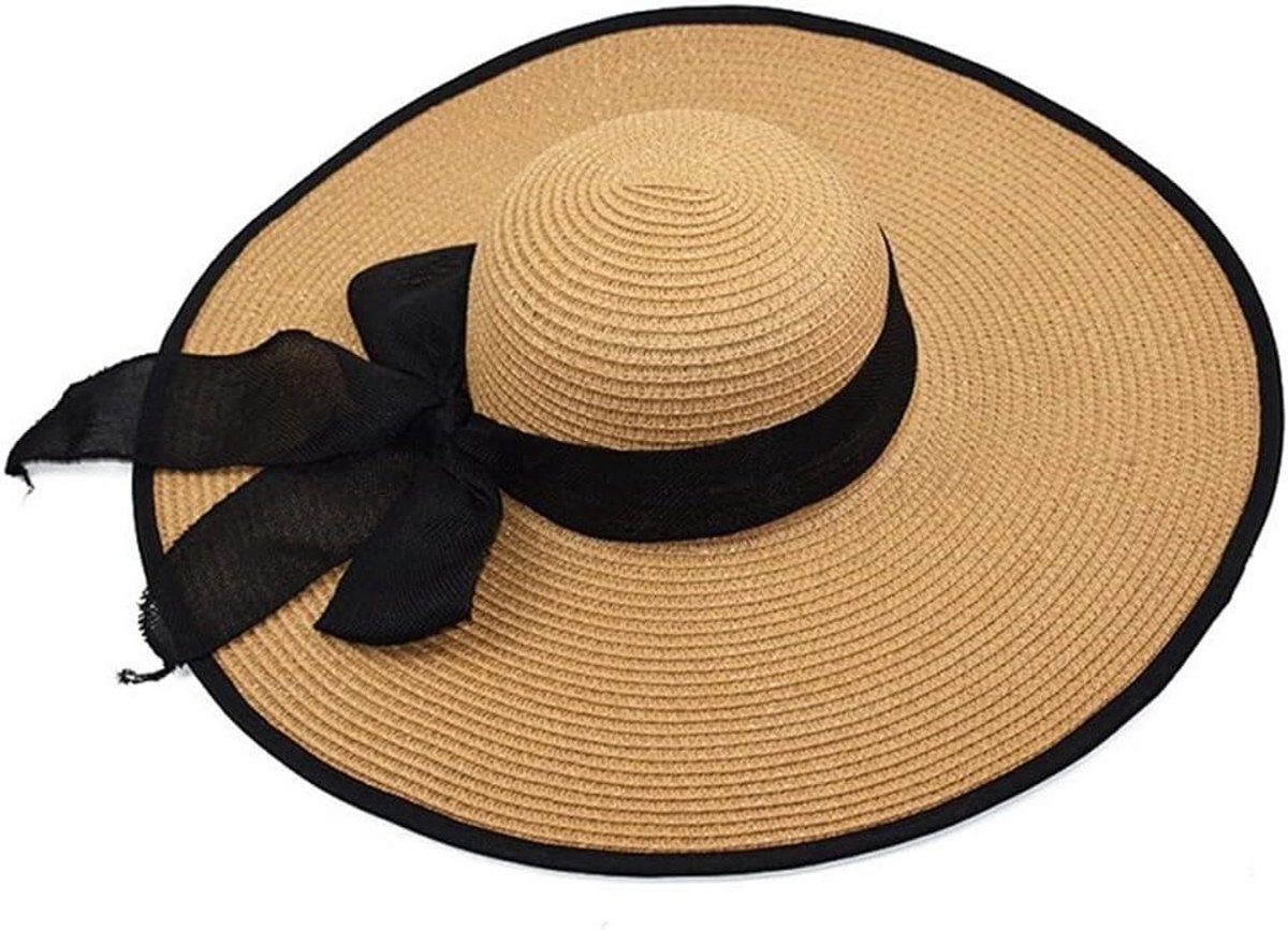 Zomerhoed Dames - Brede Rand - Bescherming Tegen Zon - Volledige Rand - 56-60 cm - Effenn