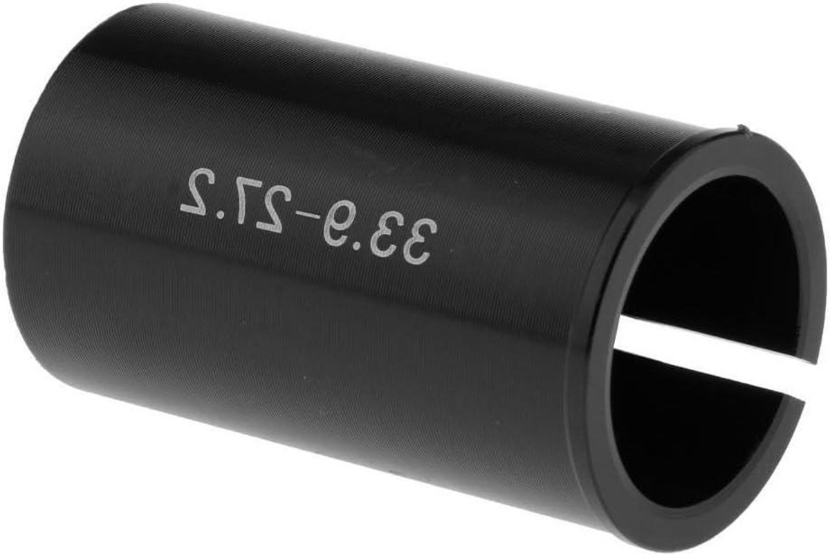 Zadelpen Adapter - Fiets Onderdeel - Zadel Verstelbaar - CNC Precisie - Diverse Maten - Zwart