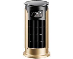 Mobiele Airco - Persoonlijke Koeler - Persoonlijke Verkoeling - Zonder Afvoerslang - 295 cm Hoog - Mat Goud