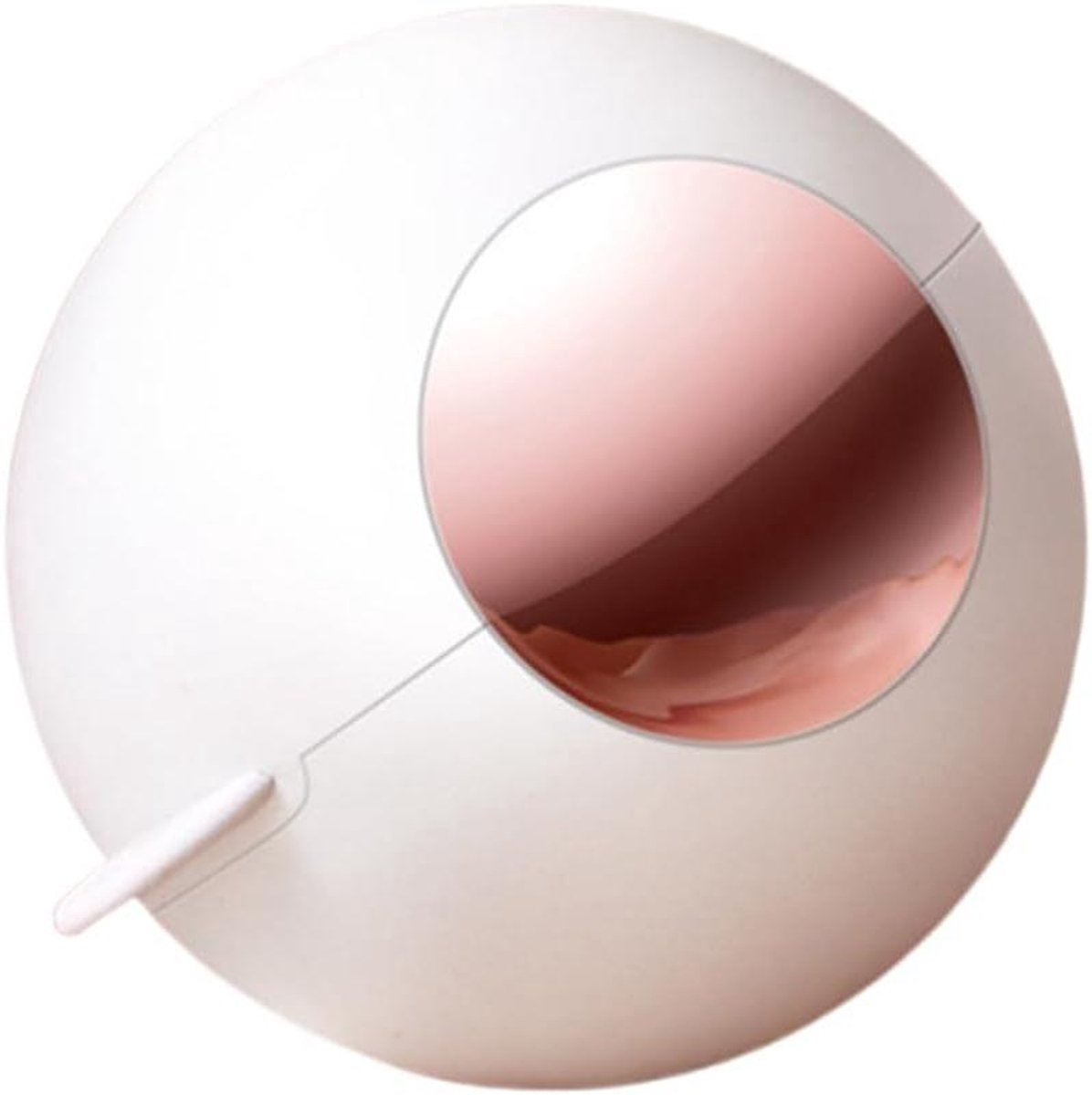 Draagbare Lint Roller - Herbruikbare Pluisroller - Kleding Reinigen - Wasbaar Ontwerp - 6.8 x 6.8 cm - Platina