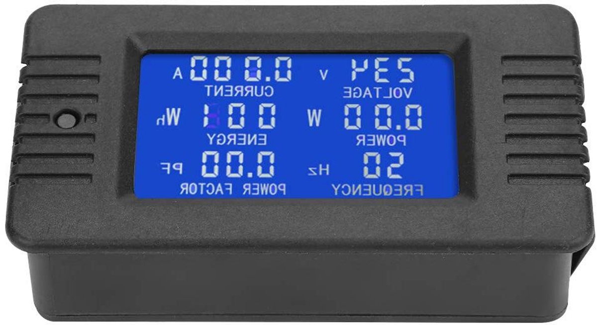 Digitale Energiemeter AC Spanning Stroom kWh Tester met Achtergrondverlichting