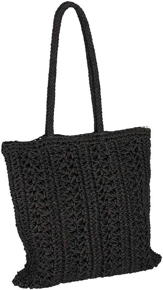 Strandtas Dames - Strandtas met rits - Strandtas - Grote capaciteit - XL - Aarde