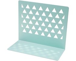 Valink 1 stks Metalen Holle Boekends, Boek Eindigt, Bibliotheek Ondersteunt Houder Boek Stand, Boeken Organizer Boekenplank Boek Verdelers Planken voor Kantoor School Decoratieve Leveringen Kantoorartikelen Gift