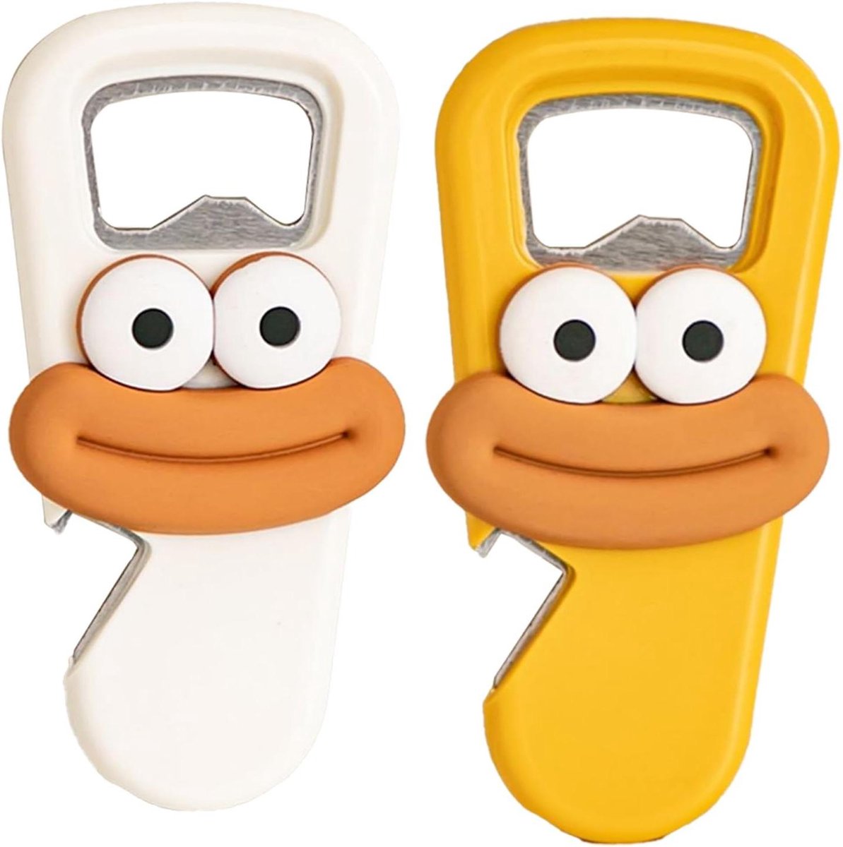 Koelkast Flesopener - Blikopener - Drankjes Openen - Magnetische Bevestiging - 10 x 5 cm - Niet gespecificeerd