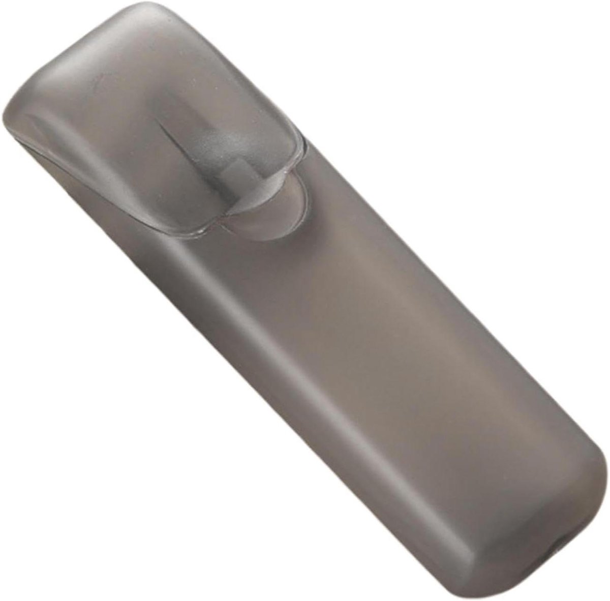Tandenstokerhouder Dispenser - Opbergdoosje Reis - Hygiënisch Eten - Halfdoorzichtig Materiaal - 4 Stuks - Zwart