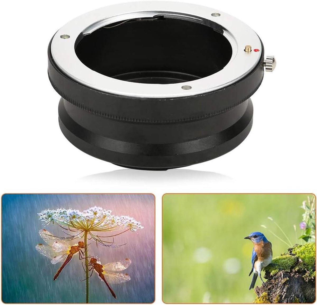 Lens Adapter Ring - PB NEX - Lens Compatibiliteit - Handmatige Belichting - 76g - Zwart