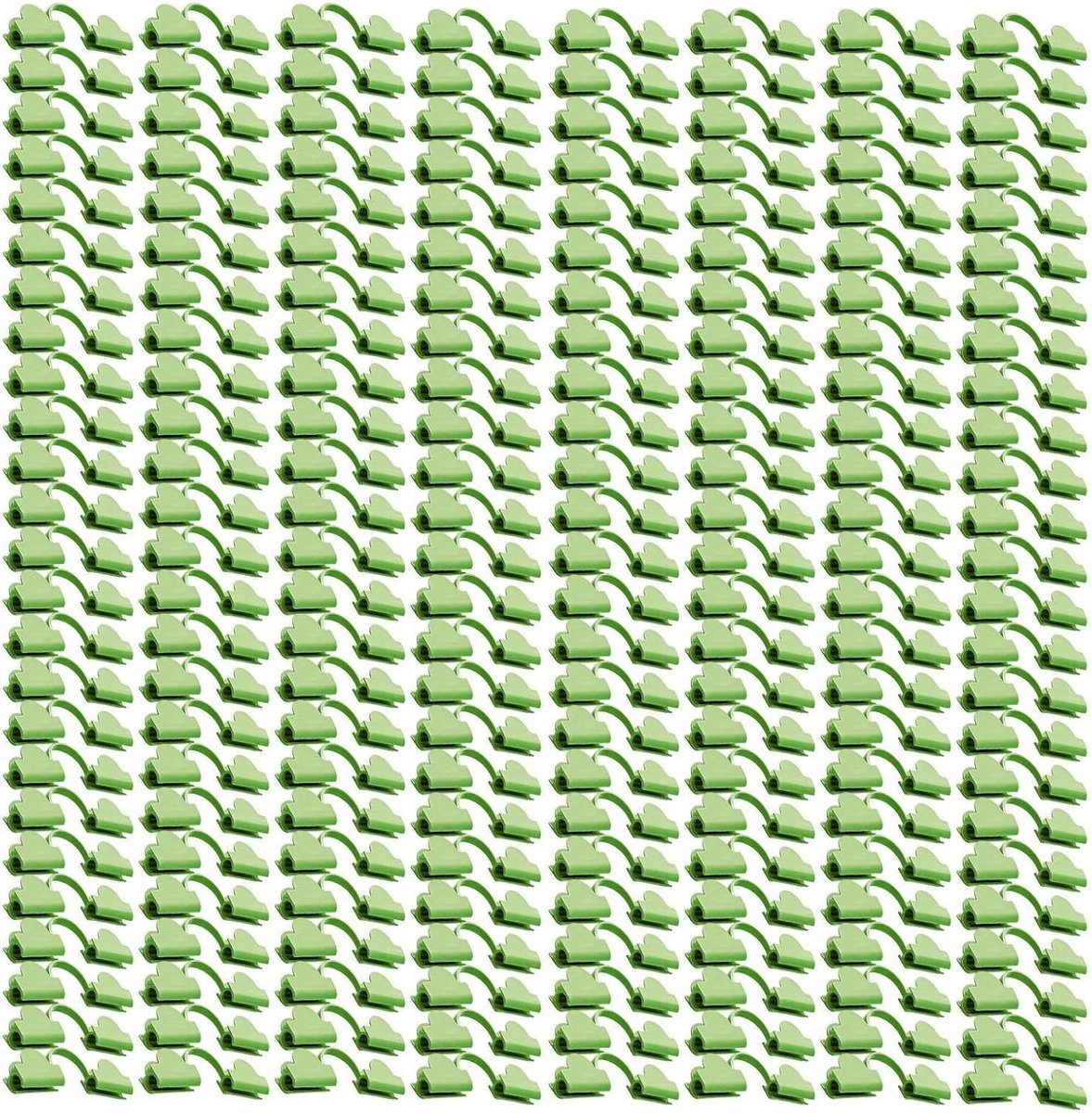 Kasclips - Netklemmen Schaduwdoek - Kas Bouwen - Antislip Draden - 200 stuks - Zwart