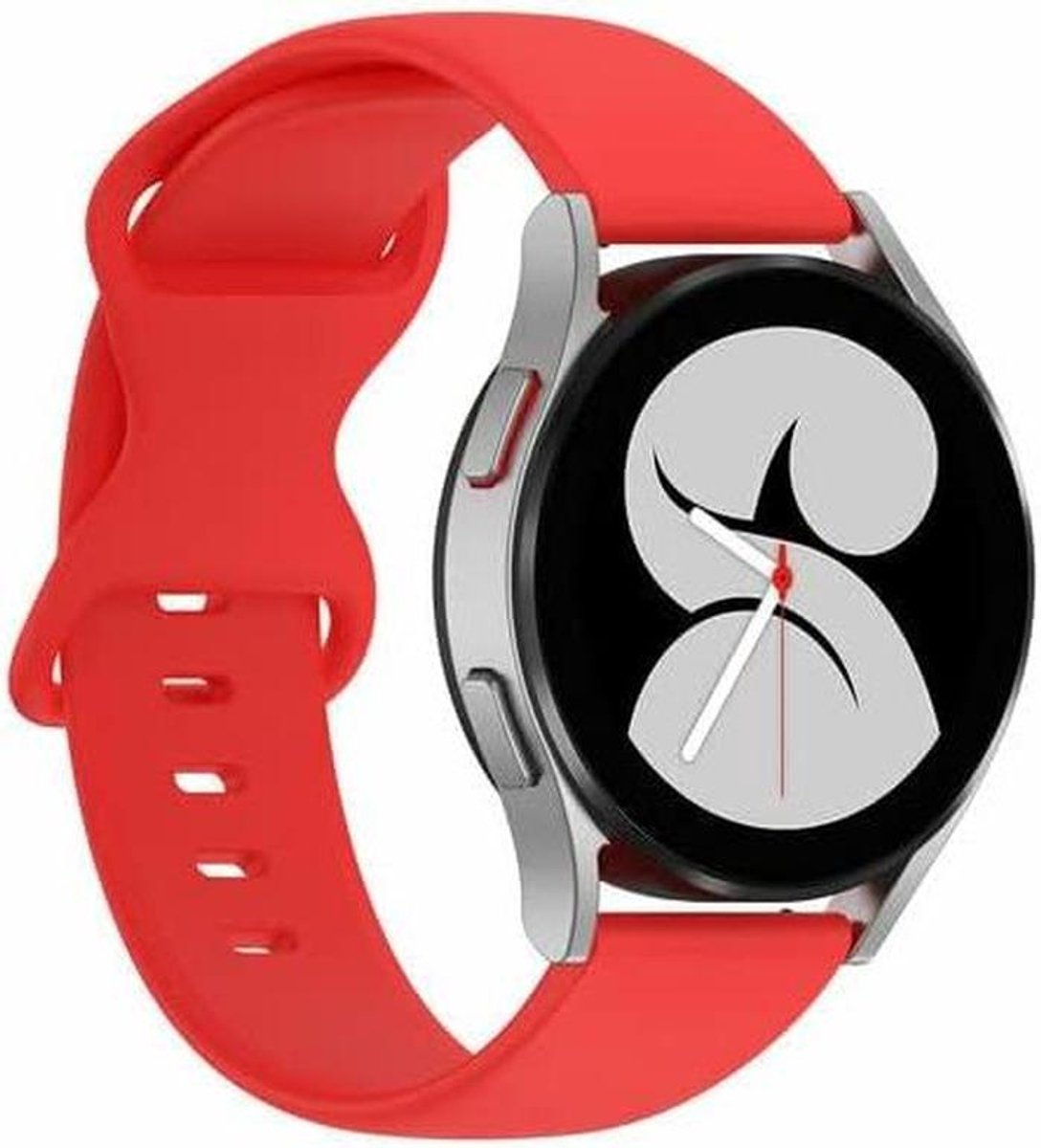 Garmin Vivomove band - Sport horlogeband - Dagelijks gebruik - Water en zweetbestendig - 20mm breed - Rood