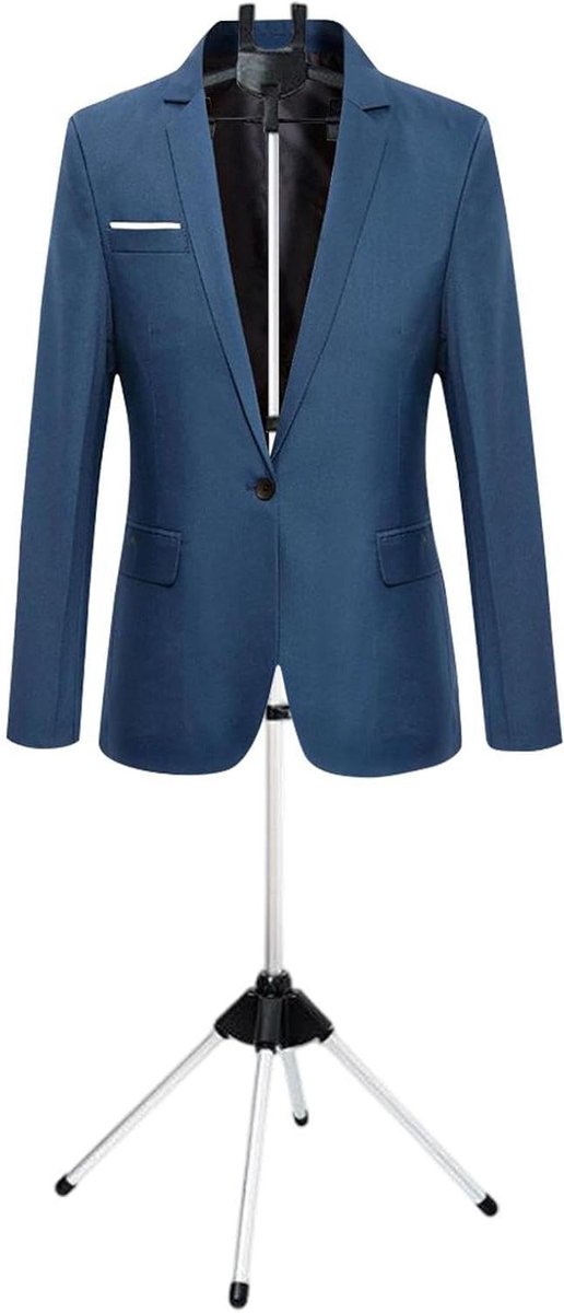 Kledingrek Stomer - Kledingstandaard - Kleding Verzorgen - Verstelbare Hoogte - 160 cm - Zwart