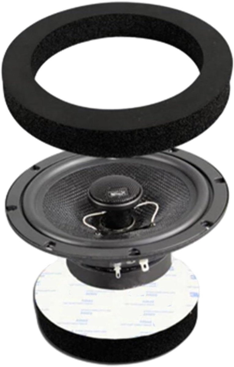 Geluidswanden Luidsprekers - Akoestisch Schuim - Verbeteren Audio - Trillingsdempend - 6.5 Inch - Meerkleurig
