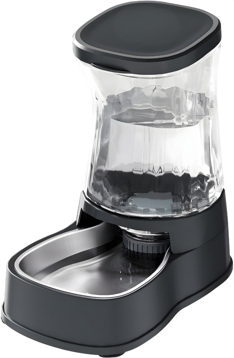 AHD® Drinkfontein Kat - Automatische Voerbak Kat - Voerautomaat Kat - Zwart - 35cmx 20cm x 32cm