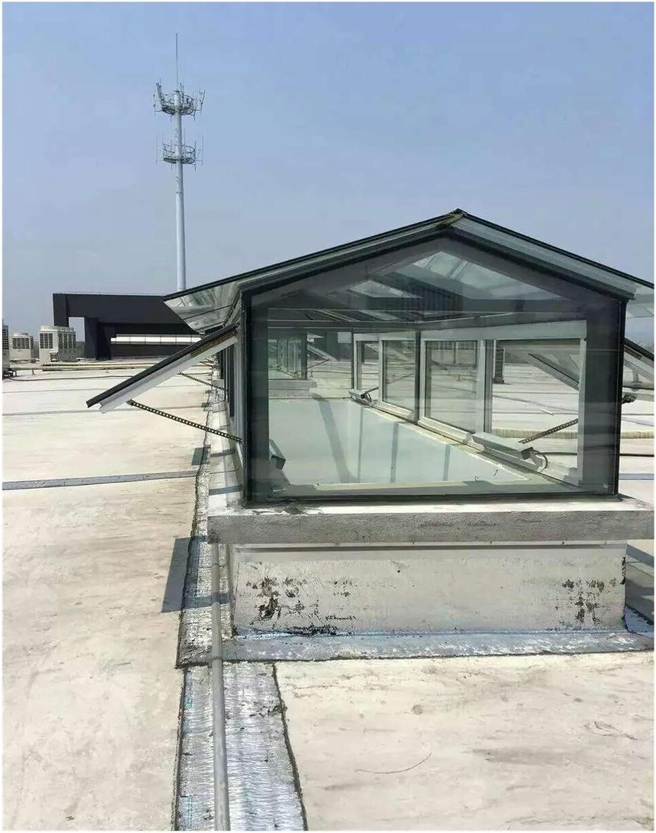 Elektrische raamopener - Automatische raambediening - Ventilatie verbeteren - Met afstandsbediening en regensensor - 600N stuwkracht - Zilver