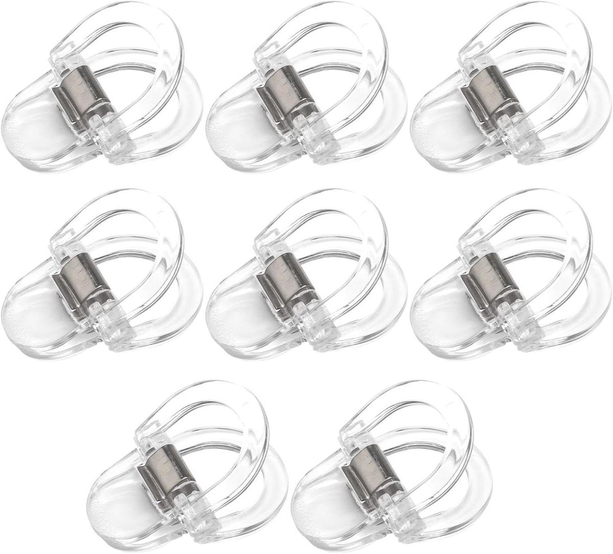 Broek Clips - Kledingklemmen - Directe Pasvorm - Antislip Stofvriendelijk - 8 Stuks - Enkel