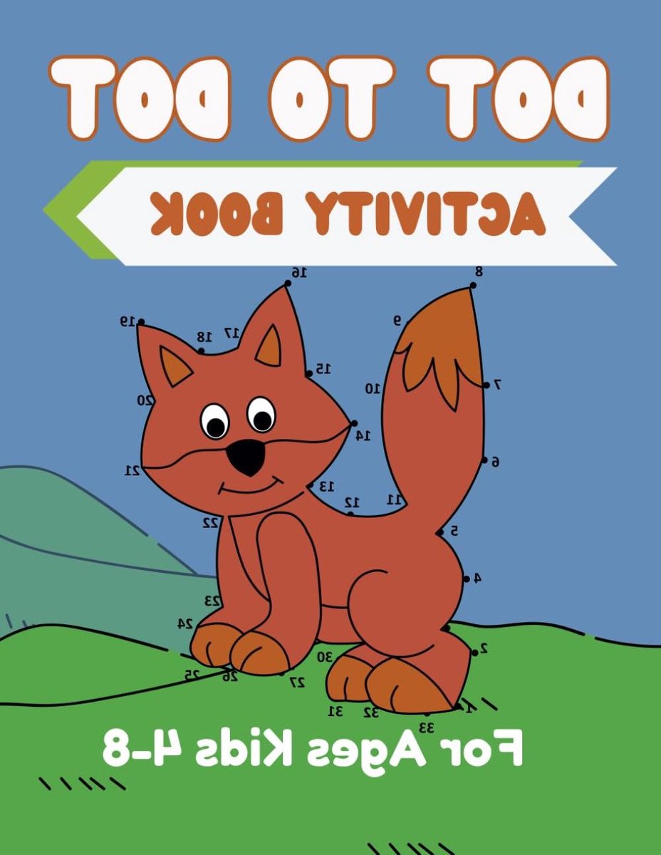 Puzzelboek - Stippen Tekenen - Kinderen Leren - 80 Unieke Opdrachten - A4 Formaat - Full Color
