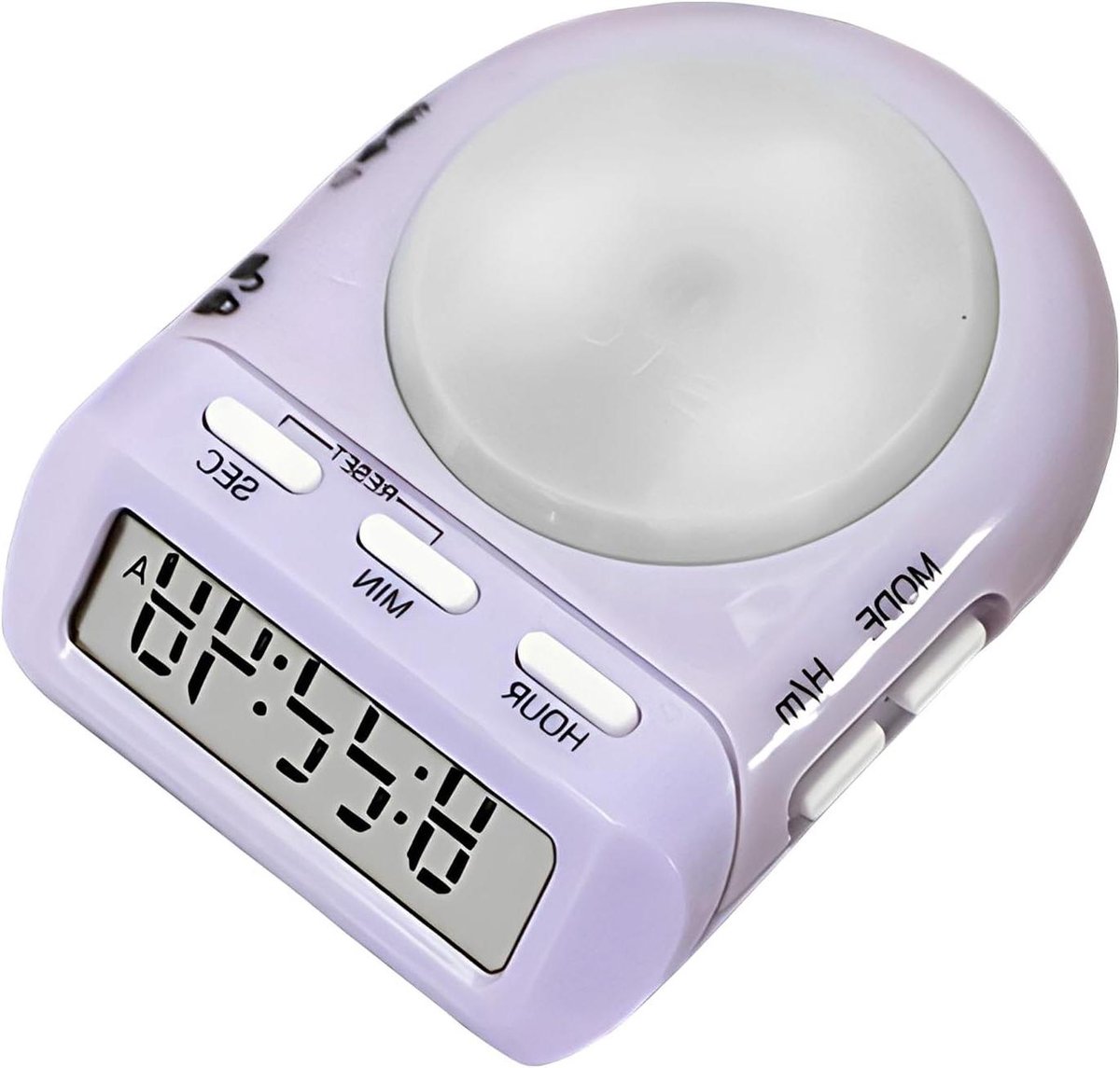 Digitale Keukentimer - Stille Timer - Koken Studeren - Trillingsalarm - 4x8x4 cm - Paars